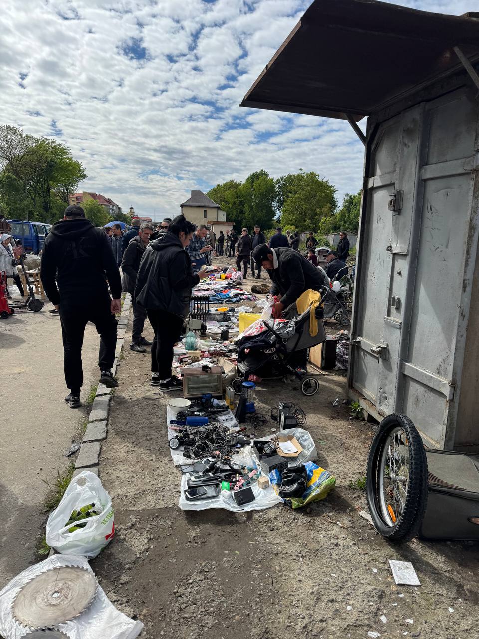 Sunday in a Ukrainian Flea Market